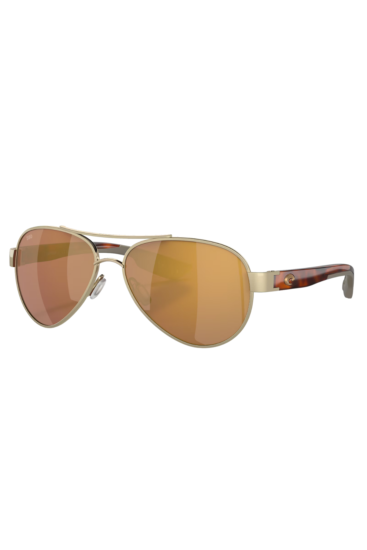 Loreto Sunglasses in Brushed Gold/Gold | Costa