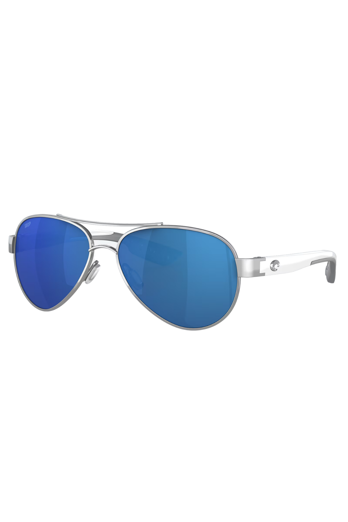 Loreto Sunglasses in Palladium/Blue | Costa