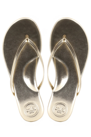 Indie Metallic Flip Flops Solei Sea