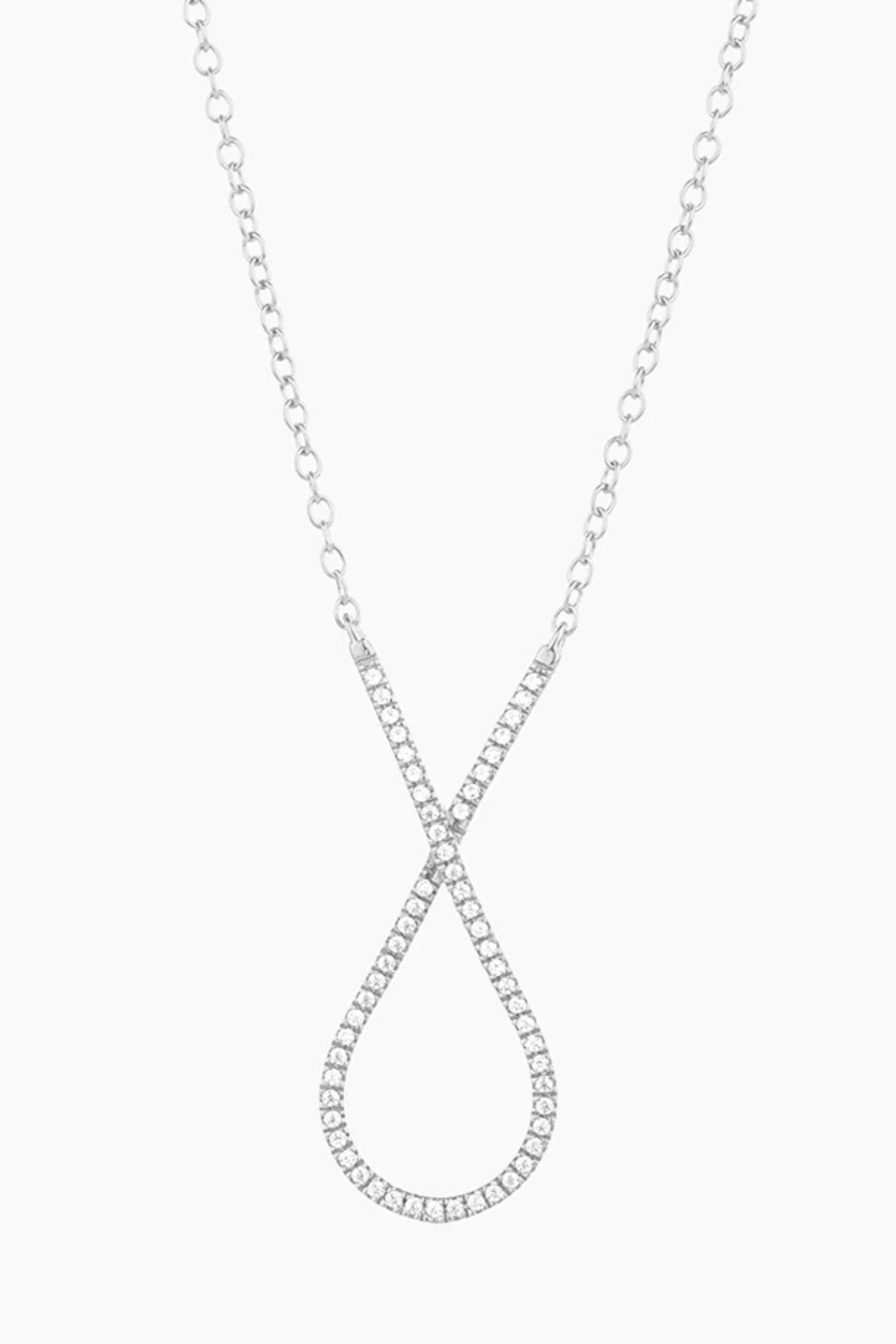 Loop Around Pendant Necklace in Sterling Silver Ella Stein