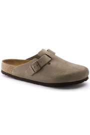 Men's Boston Soft Footbed Suede Leather Clogs | Birkenstock Birkenstock
