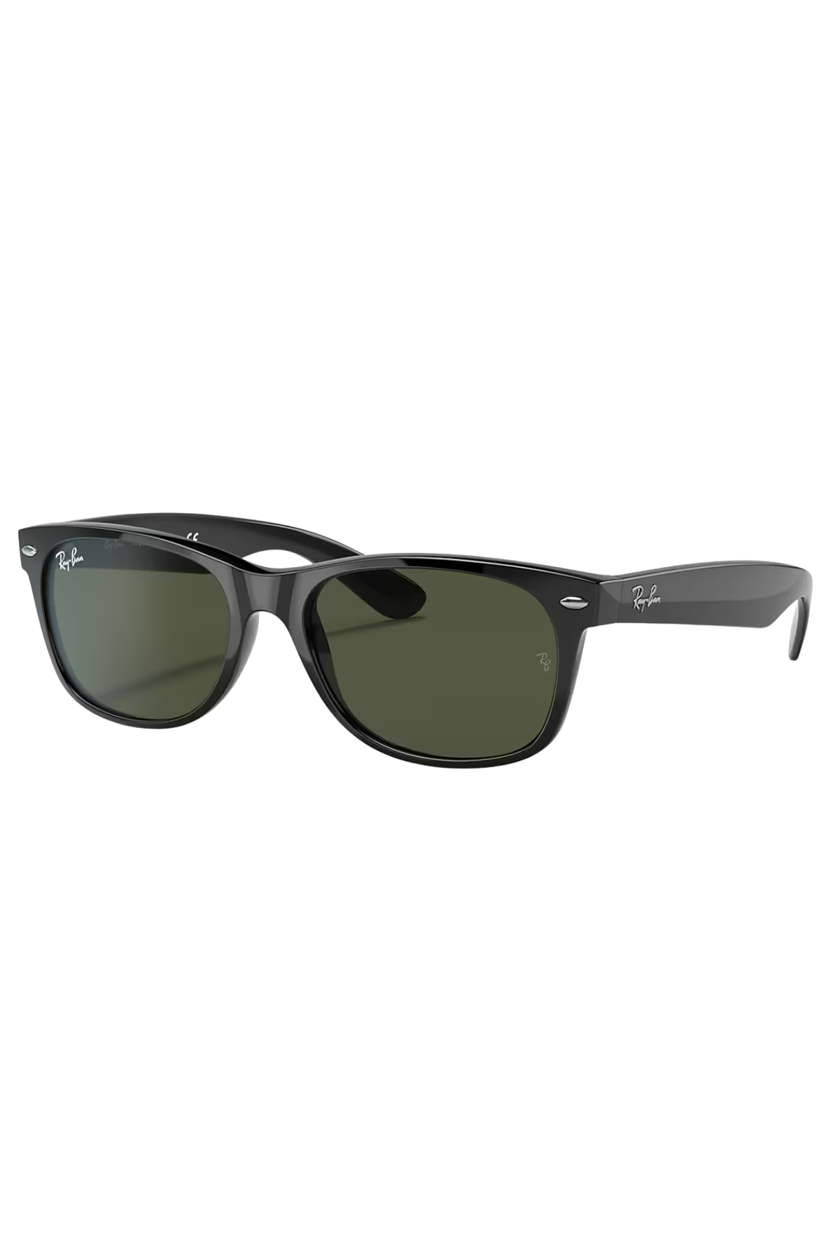 New Wayfarer Sunglasses in Black/G15 Green | Ray-Ban Ray-Ban