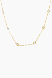 In the Loop Chain Necklace in Gold Ella Stein