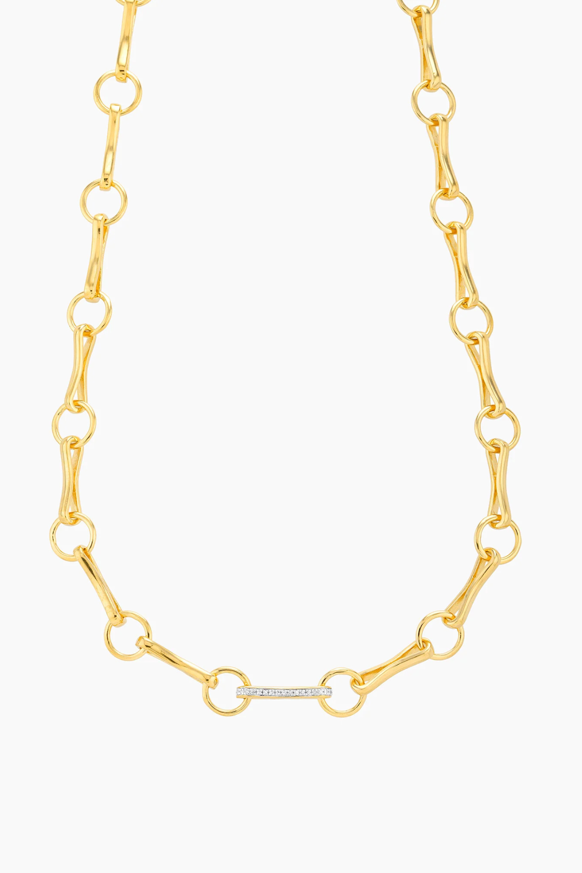 Spring Has Sprung Chain Necklace in Gold Ella Stein