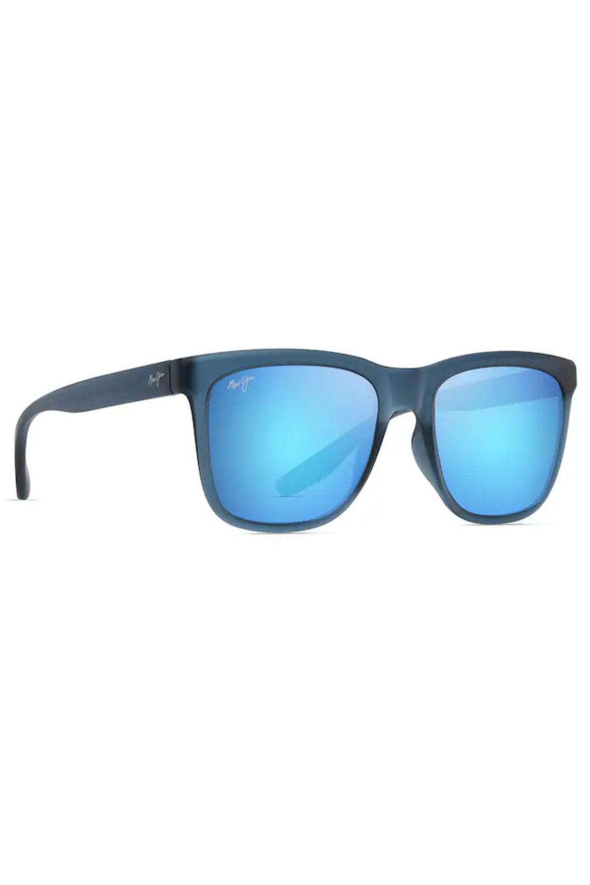 Pehu Sunglasses in Matte Navy/Blue Hawaii | Maui Jim