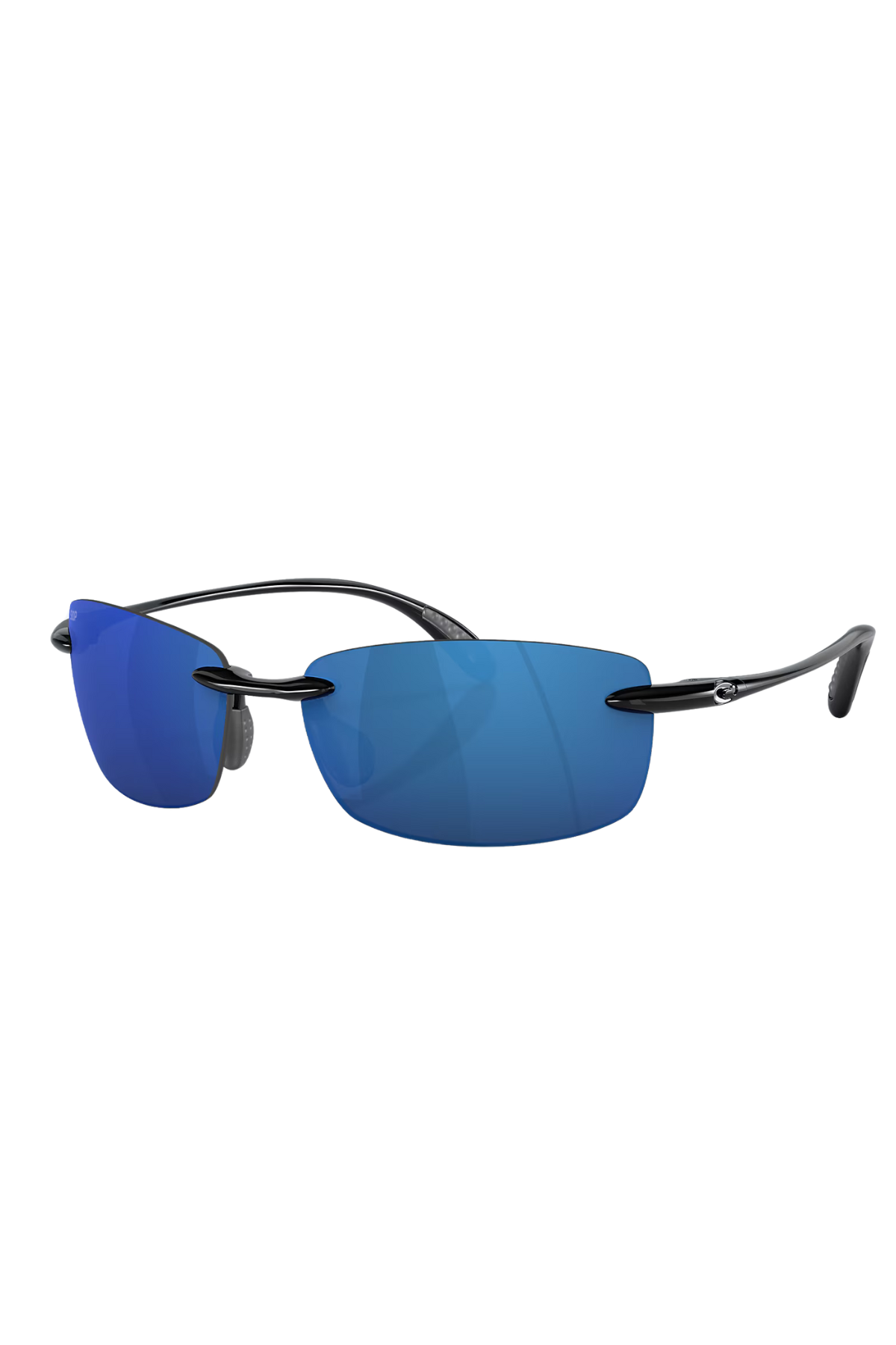 Ballast Sunglasses 580P in Shiny Black/Blue | Costa COSTA DEL MAR
