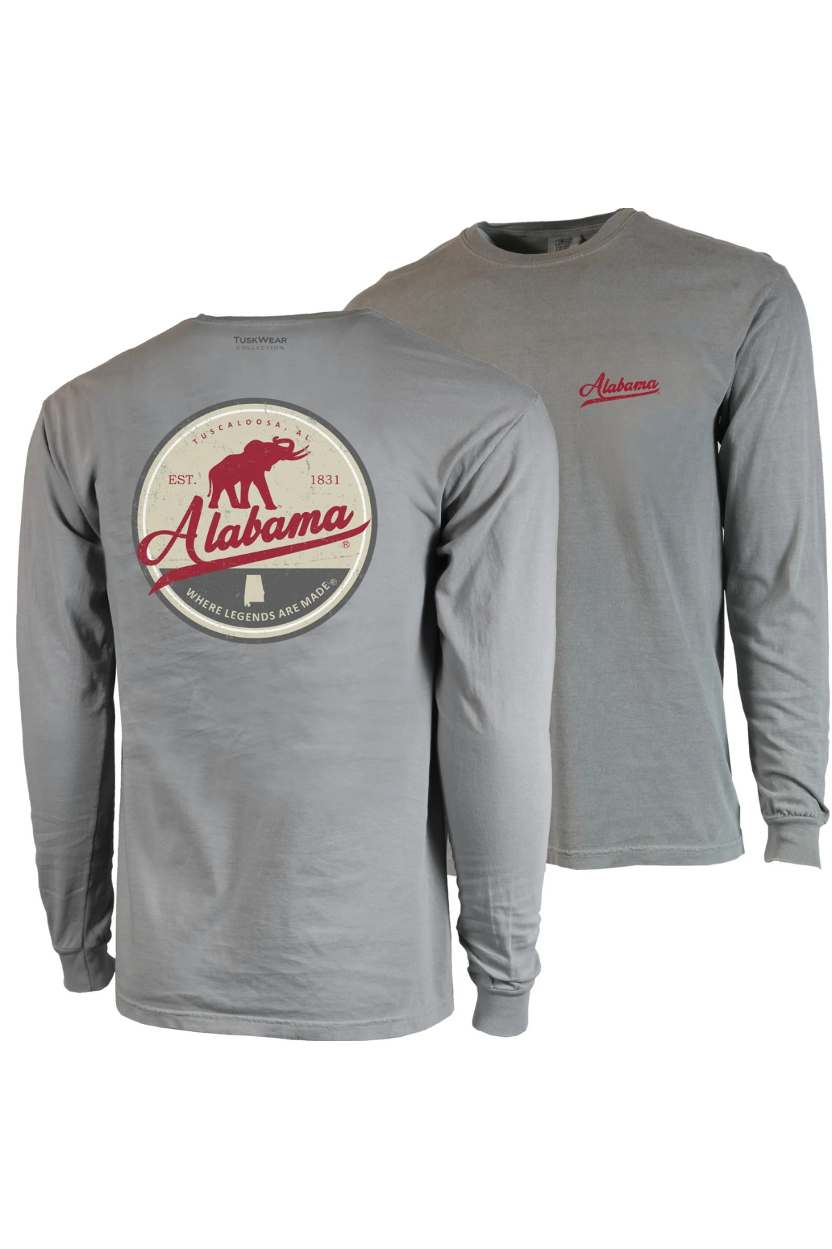 Alabama Legends Long Sleeve T-Shirt | Tuskwear Tuskwear Collection