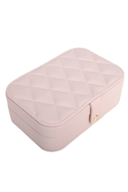 Leah Quilted Travel Jewelry Organizer Brouk & Co