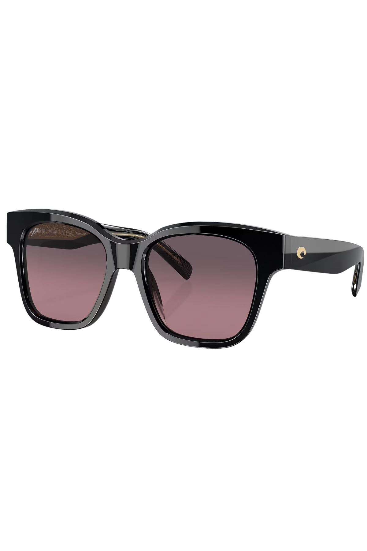 Nusa Sunglasses in Black/Rose Gradient | Costa