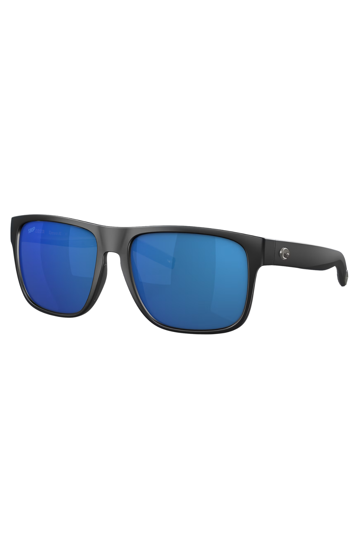 Spearo XL Sunglasses 580G in Matte Black/Blue | Costa Shop Expeditions