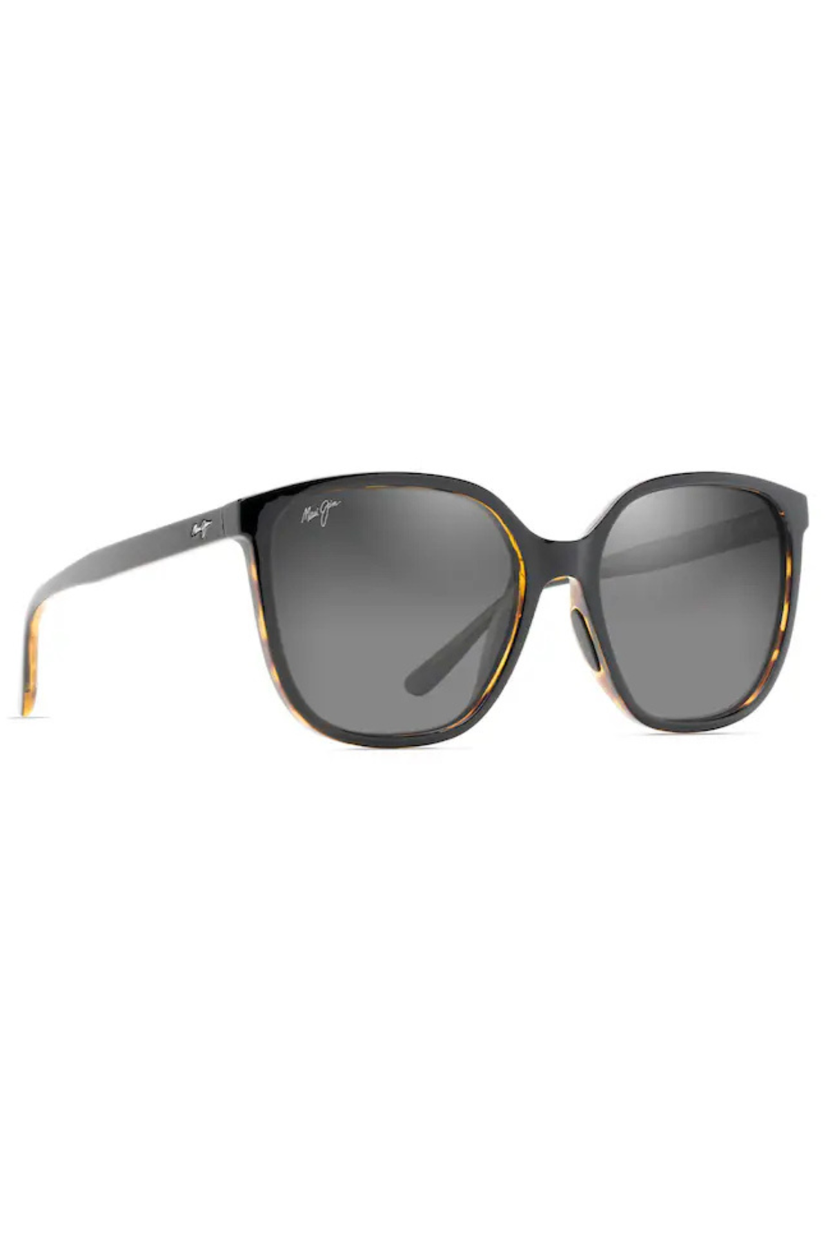 Good Fun Sunglasses in Black Tortoise/Grey | Maui Jim