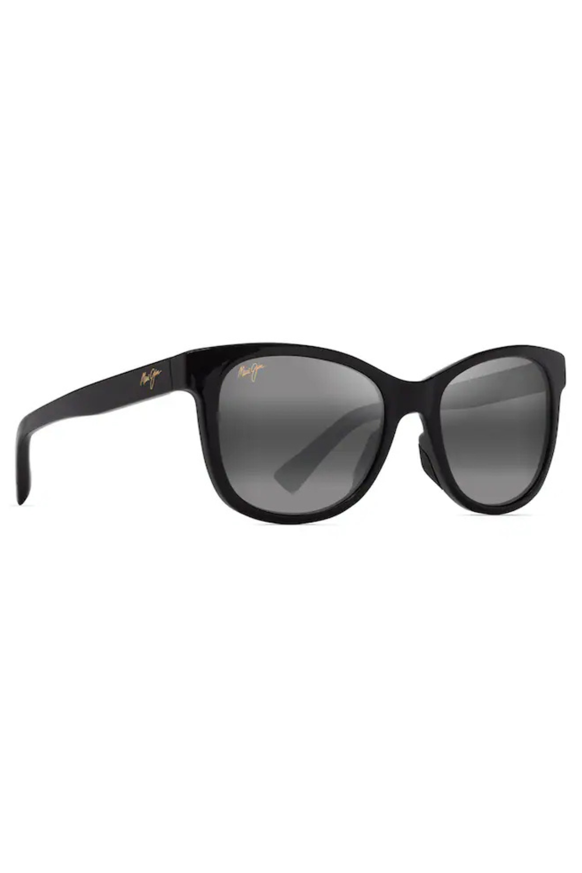 Kiopa'a Sunglasses in Shiny Black/Neutral Grey | Maui Jim