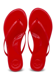 Indie Patent Flip Flops Solei Sea