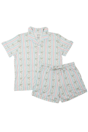 Women's Button Down Shorts Set Hamner Hill