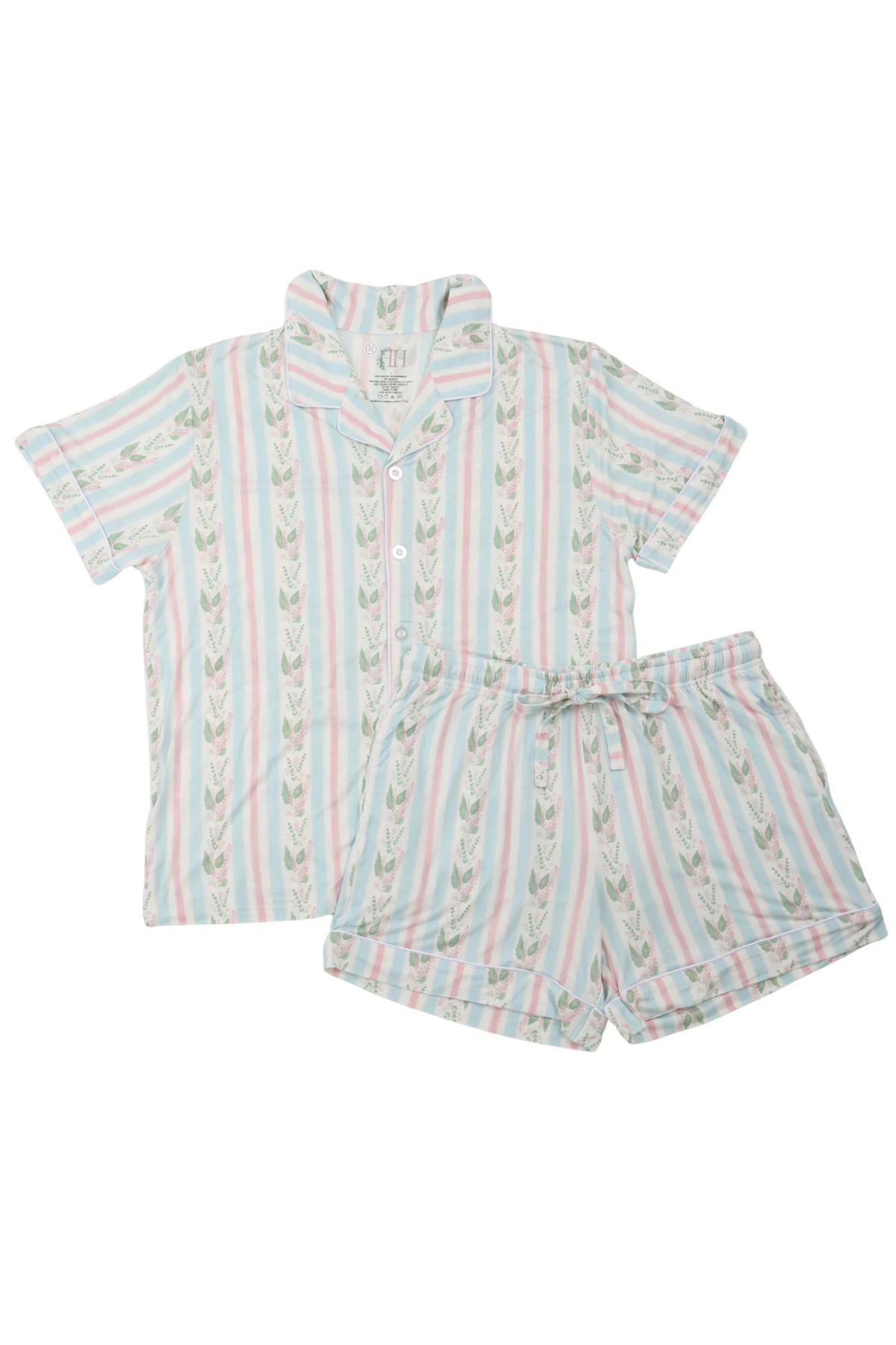 Women's Button Down Shorts Set Hamner Hill