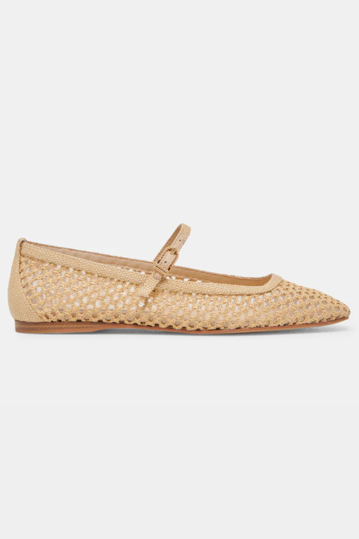 Reyes Raffia Flats Dolce Vita