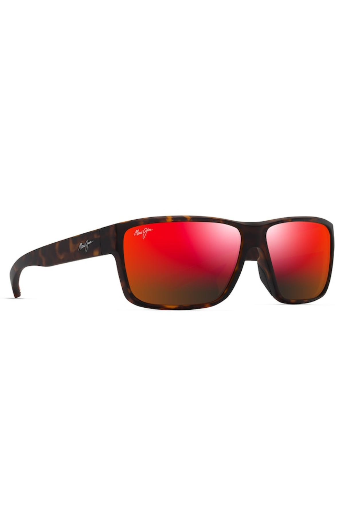 Uila Sunglasses in Matte Havana-Orange/Hawaii Lava | Maui Jim