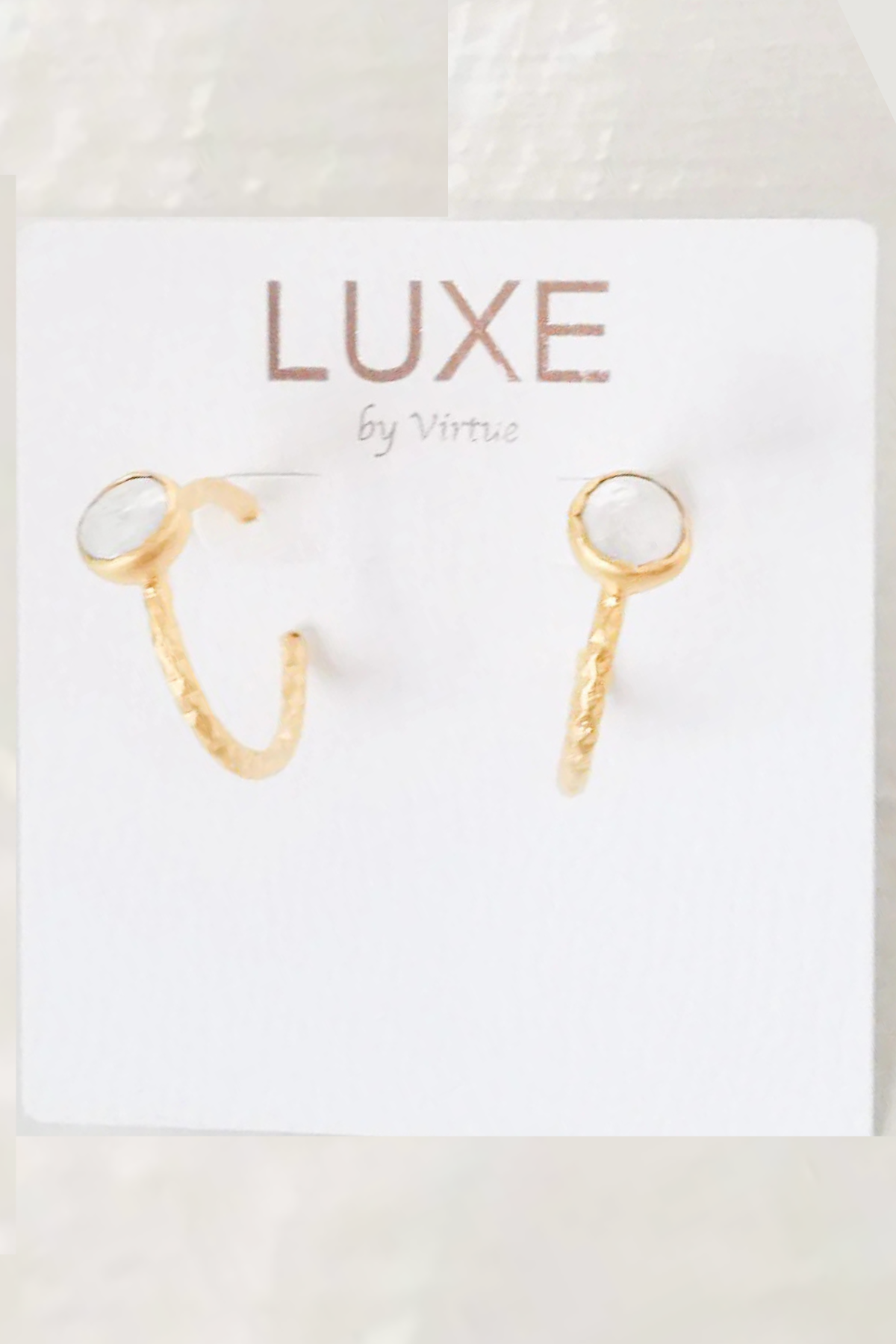 Leah Small Hoop Earrings Virtue Jewelry