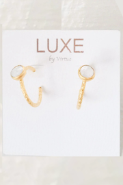 Leah Small Hoop Earrings Virtue Jewelry