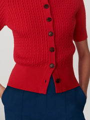Rhys Short-Sleeve Cardigan | Varley Varley