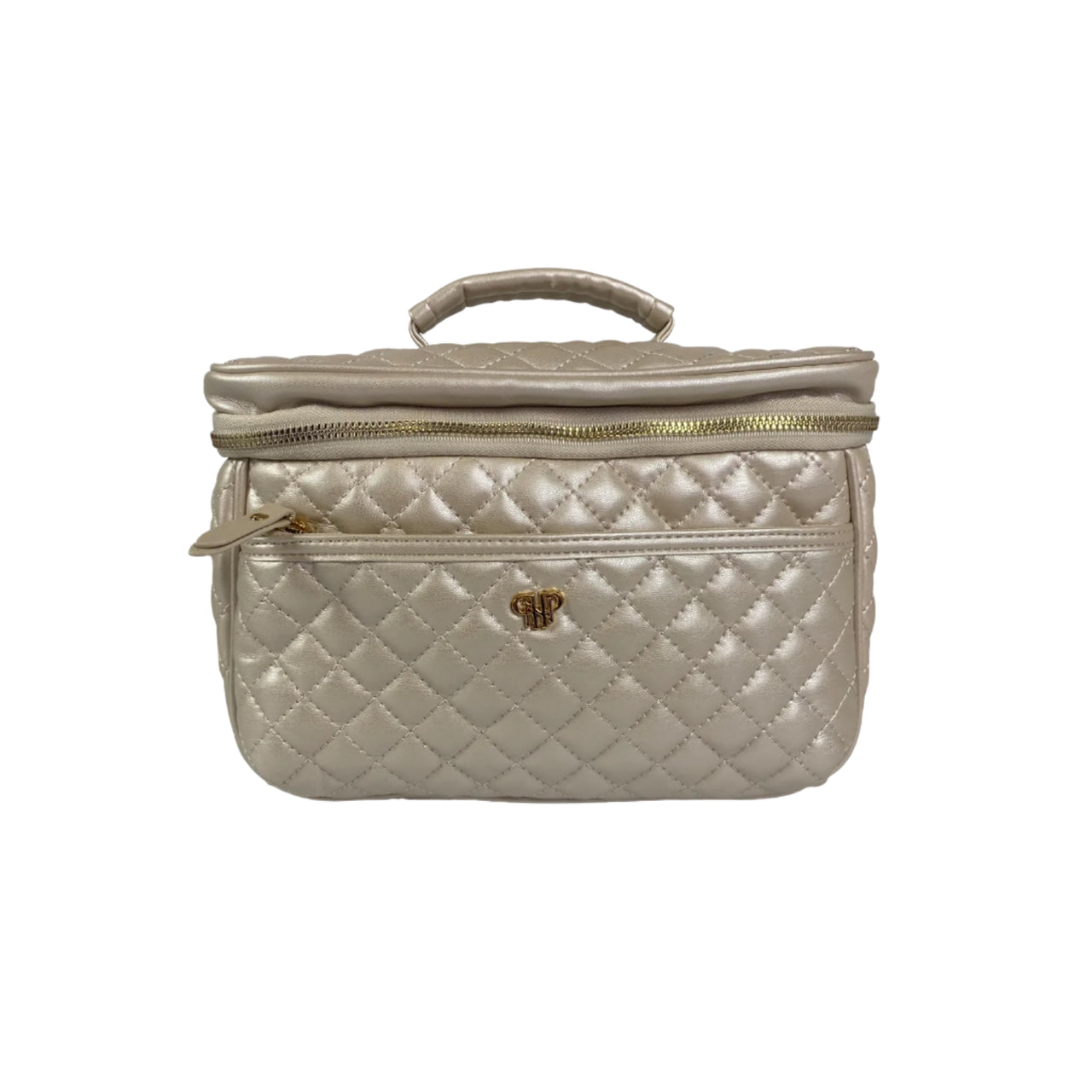 Classic Train Case - Pearl Quilted