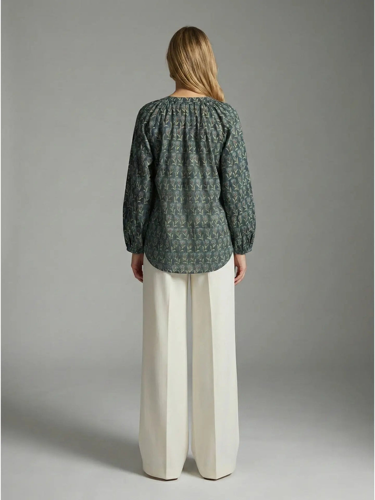 Embroidered Peasant Blouse Meet Me in Santorini