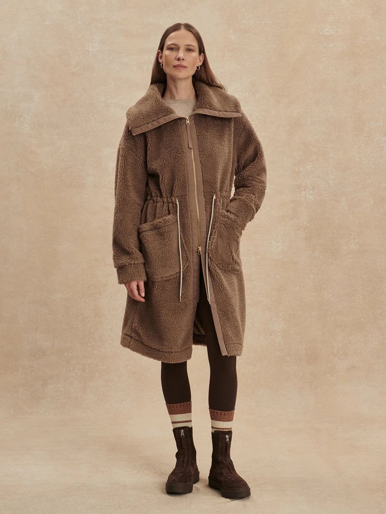 Logan Sherpa Coat | Varley Varley