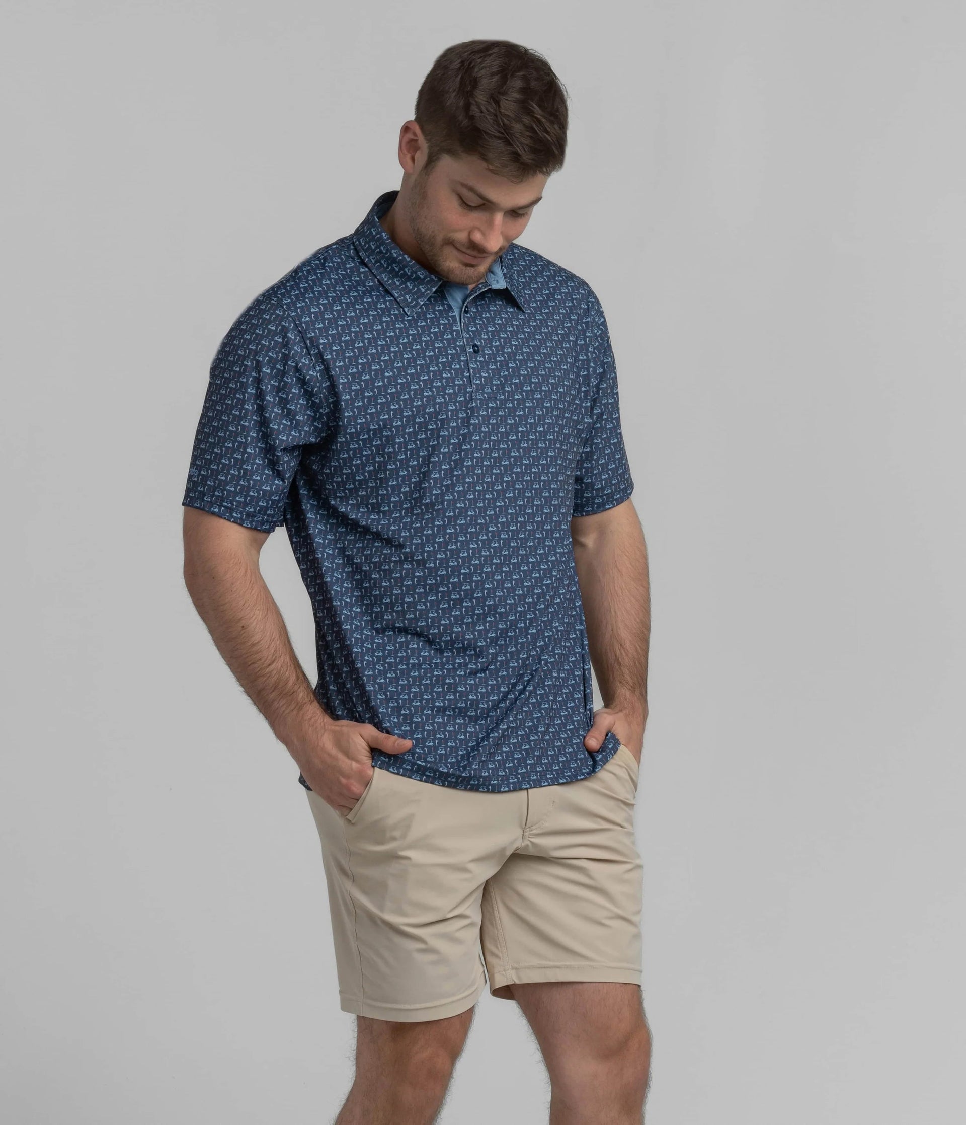 Perfect Round Printed Polo | Southern Shirt Co. Southern Shirt Co.
