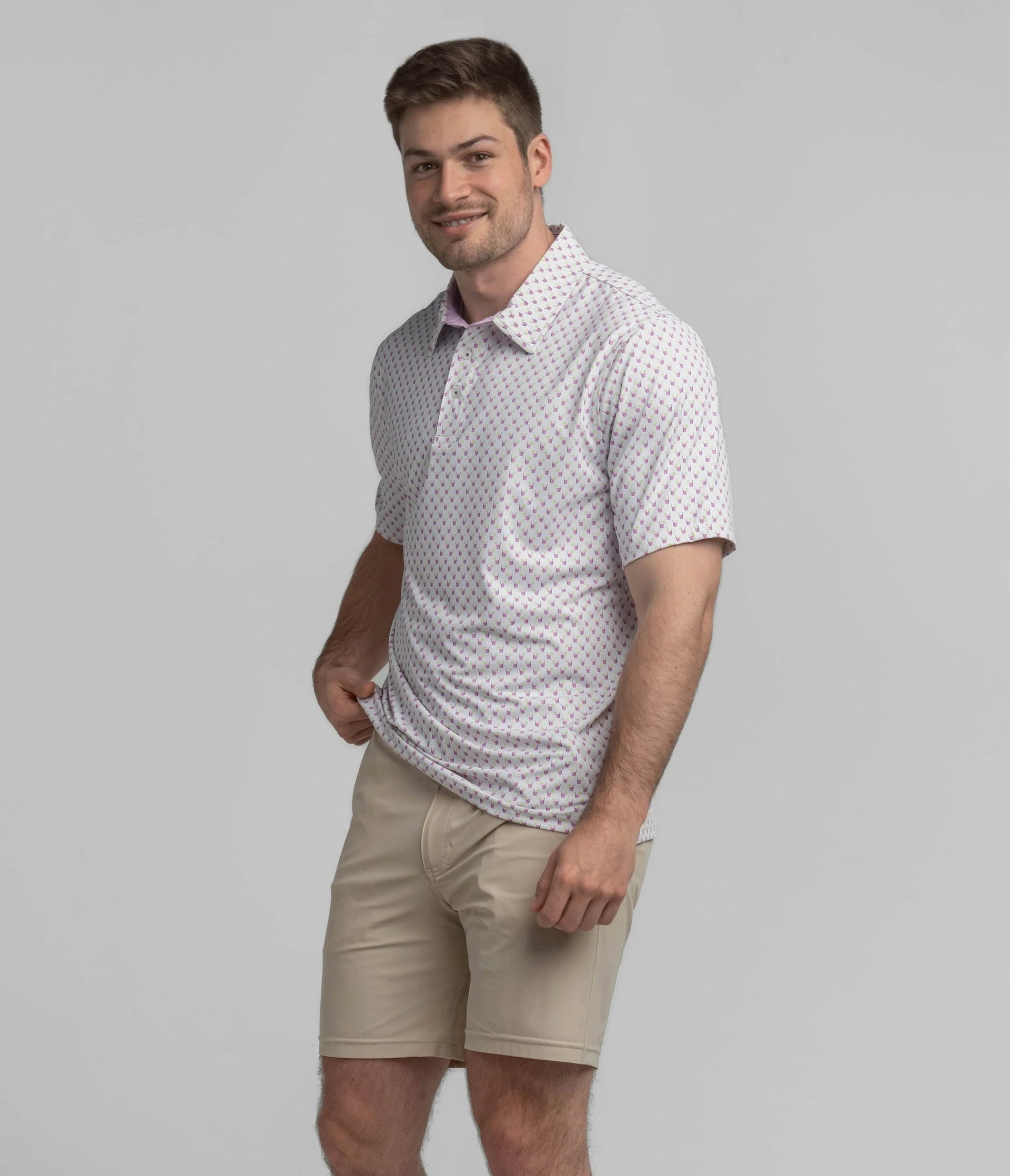 Swing Boost Printed Polo | Southern Shirt Co. Southern Shirt Co.