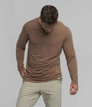 Max Comfort Long Sleeve Henley | Southern Shirt Co. Southern Shirt Co.