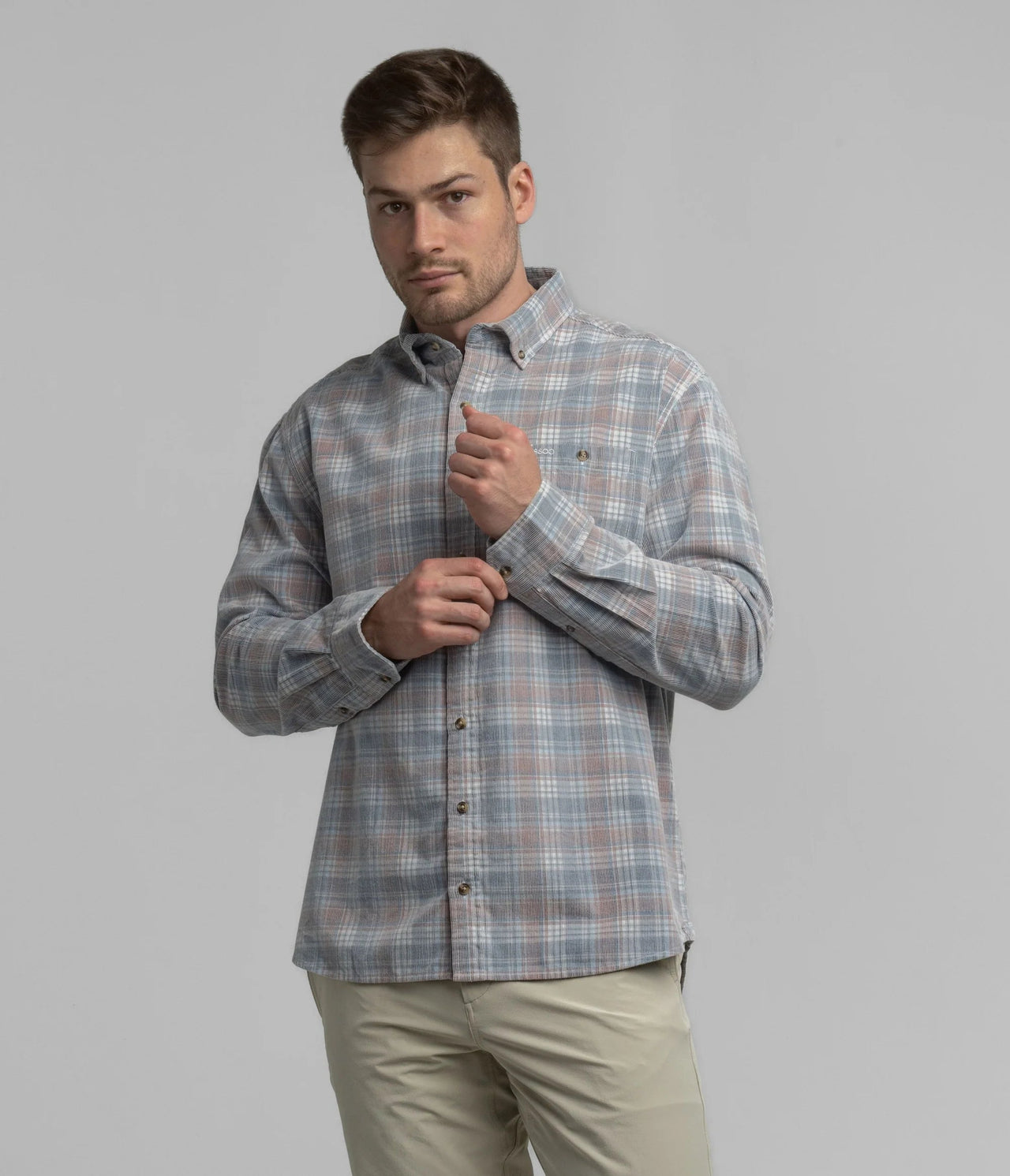 Braxton Long Sleeve Lightweight Cord Flannel | Southern Shirt Co. Southern Shirt Co.