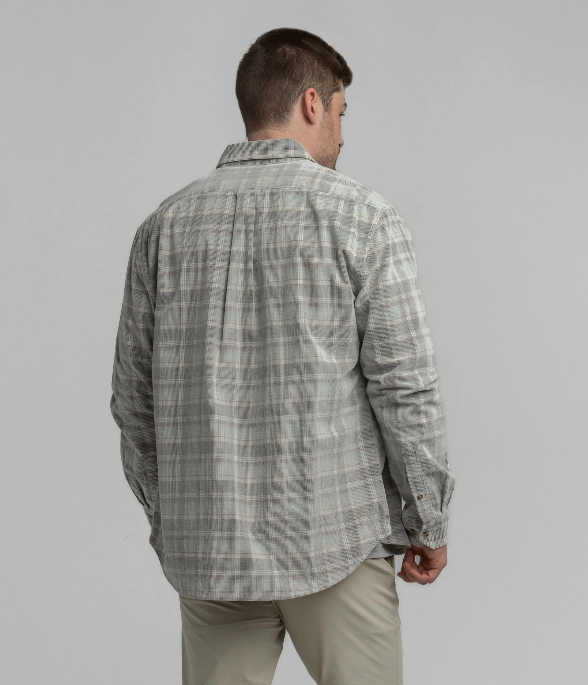 Braxton Long Sleeve Lightweight Cord Flannel | Southern Shirt Co. Southern Shirt Co.