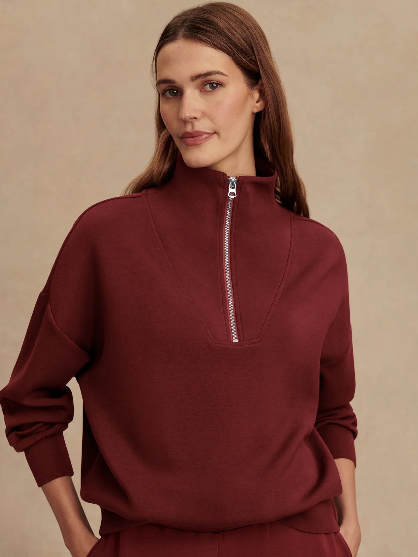 Hawley Half-Zip Sweat | Varley Varley