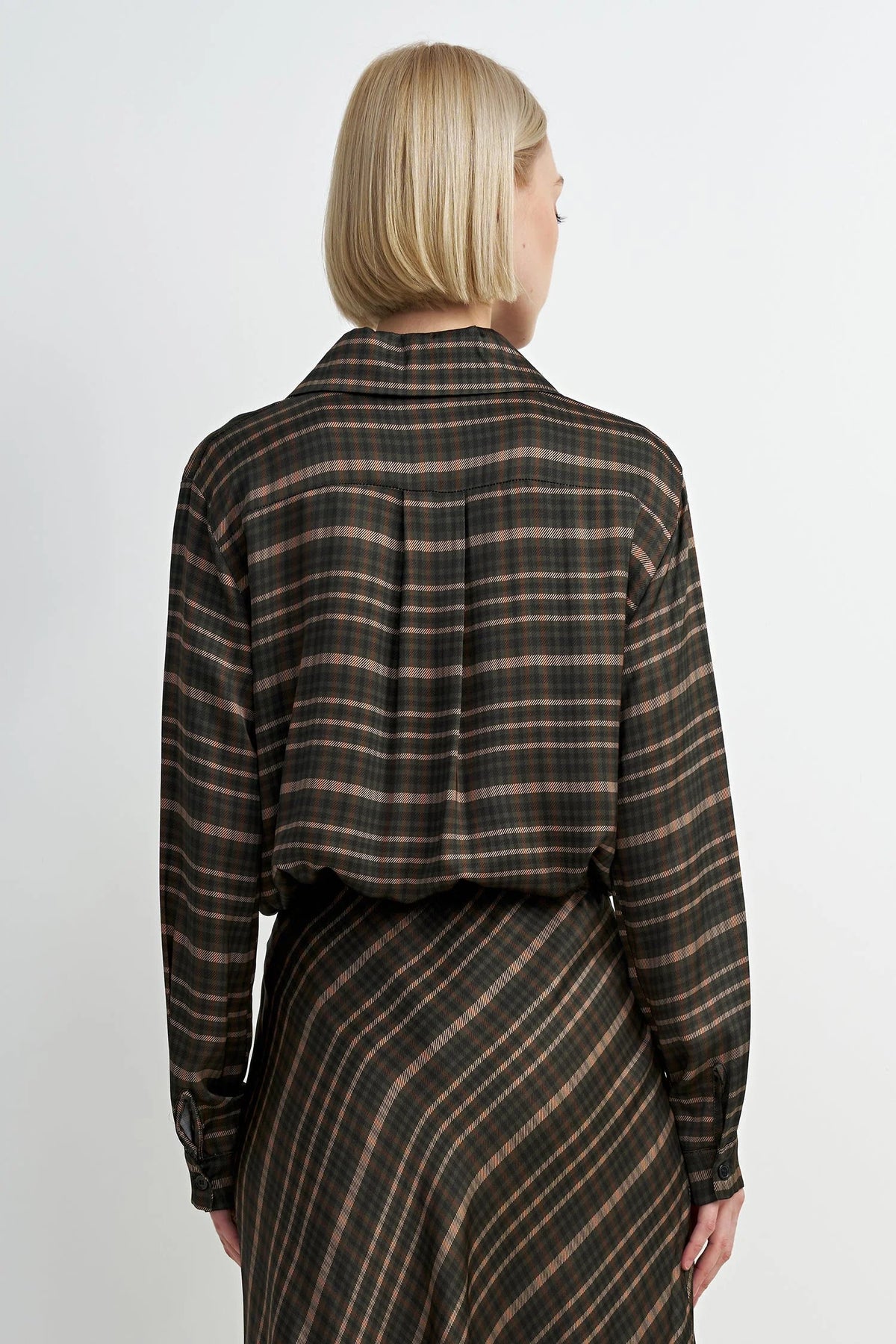 Meadow Boyfriend Button-Up Shirt Astrid