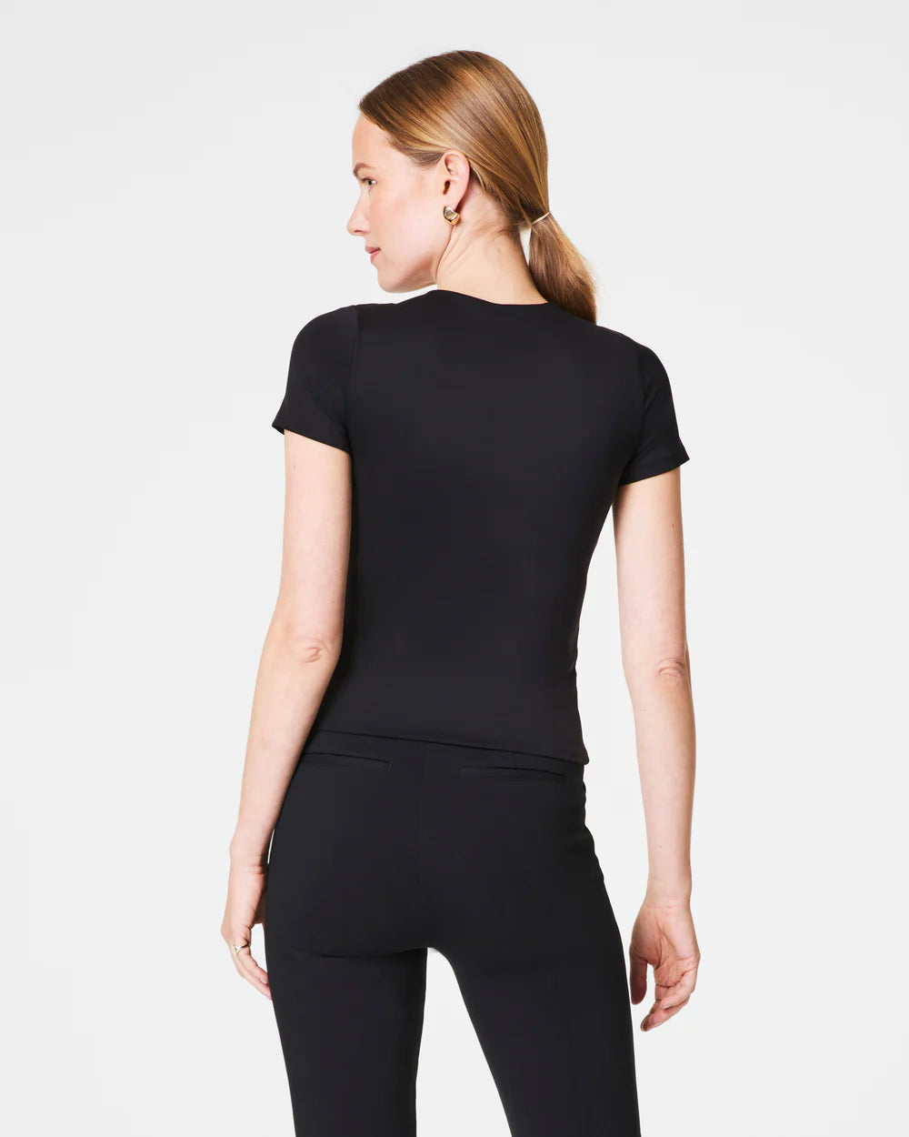 SPANXsmooth™ Jersey Crewneck Tee Spanx