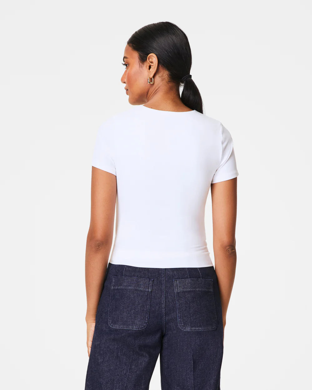 SPANXsmooth™ Jersey Crewneck Tee Spanx