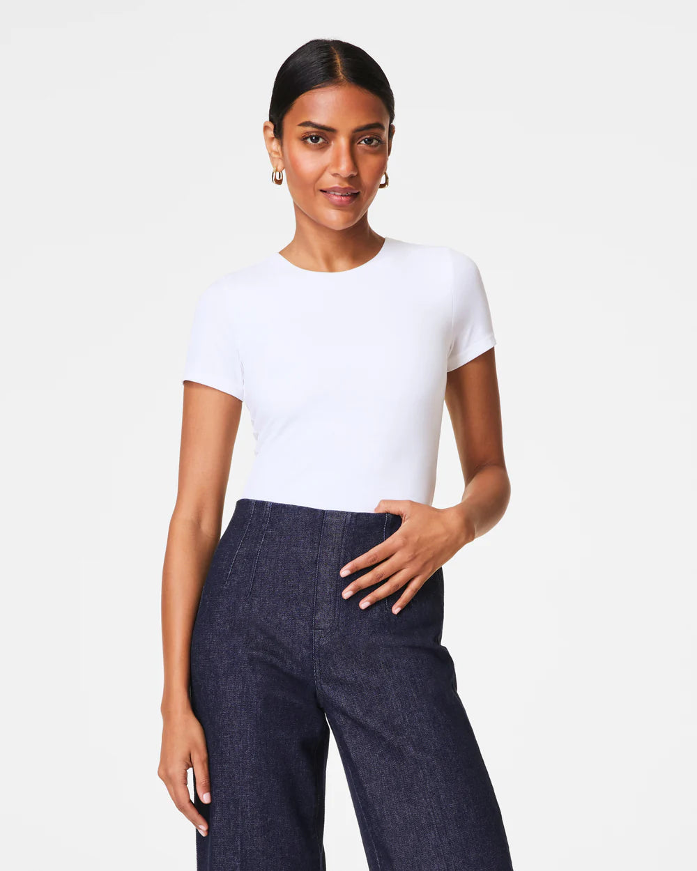 SPANXsmooth™ Jersey Crewneck Tee Spanx