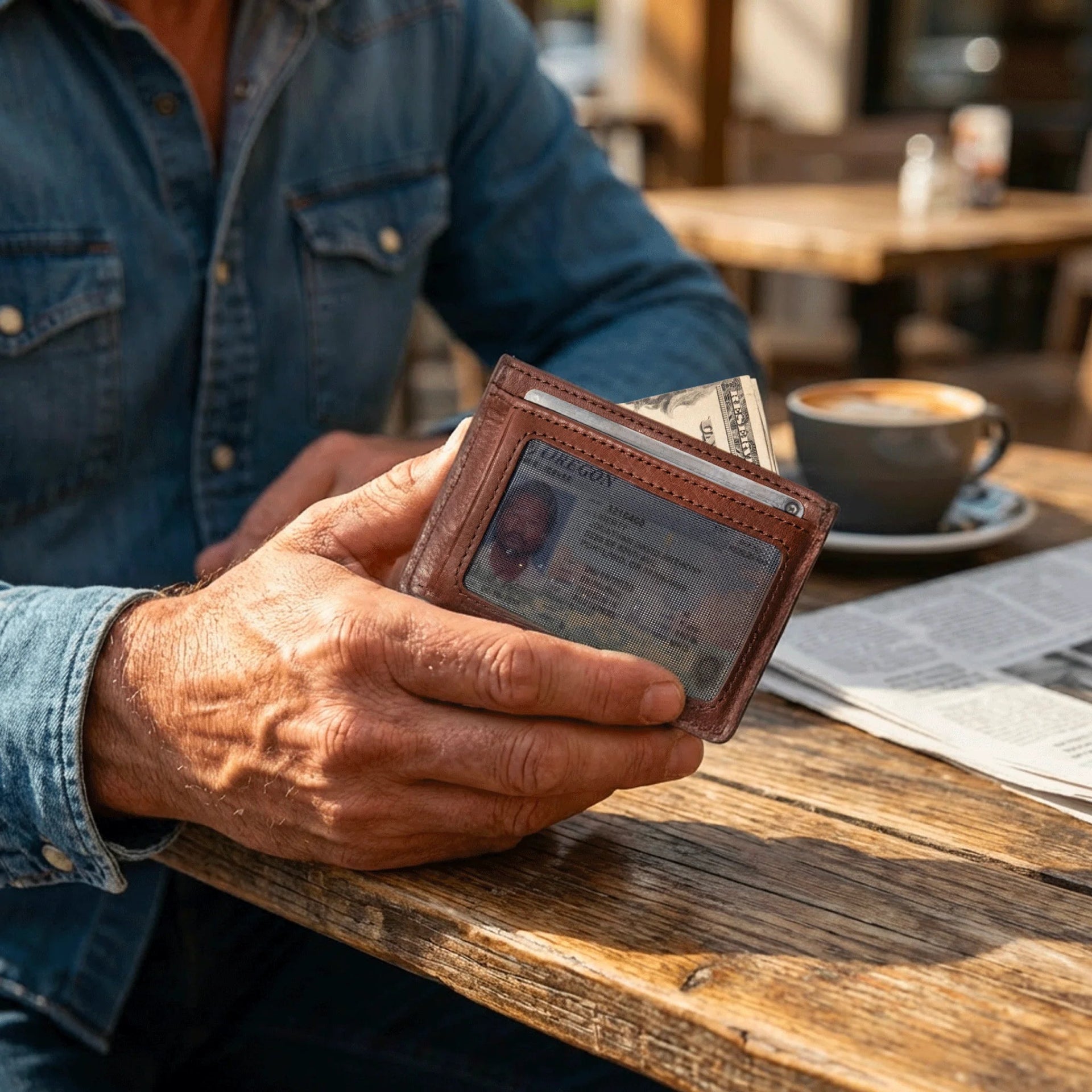 Classic Front Pocket Card Case Will Leather Goods