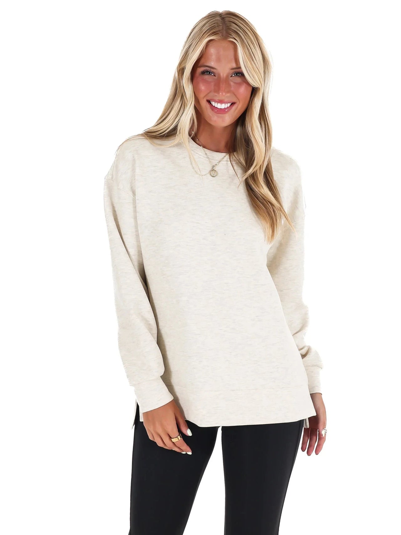 Brushed AirEssentials Crewneck Top | Spanx Spanx