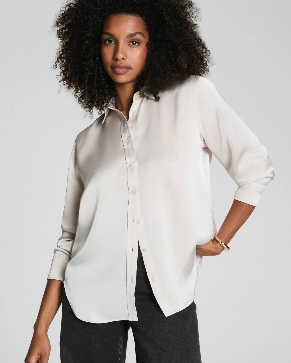 Spanx Silky Smooth Button Down Spanx