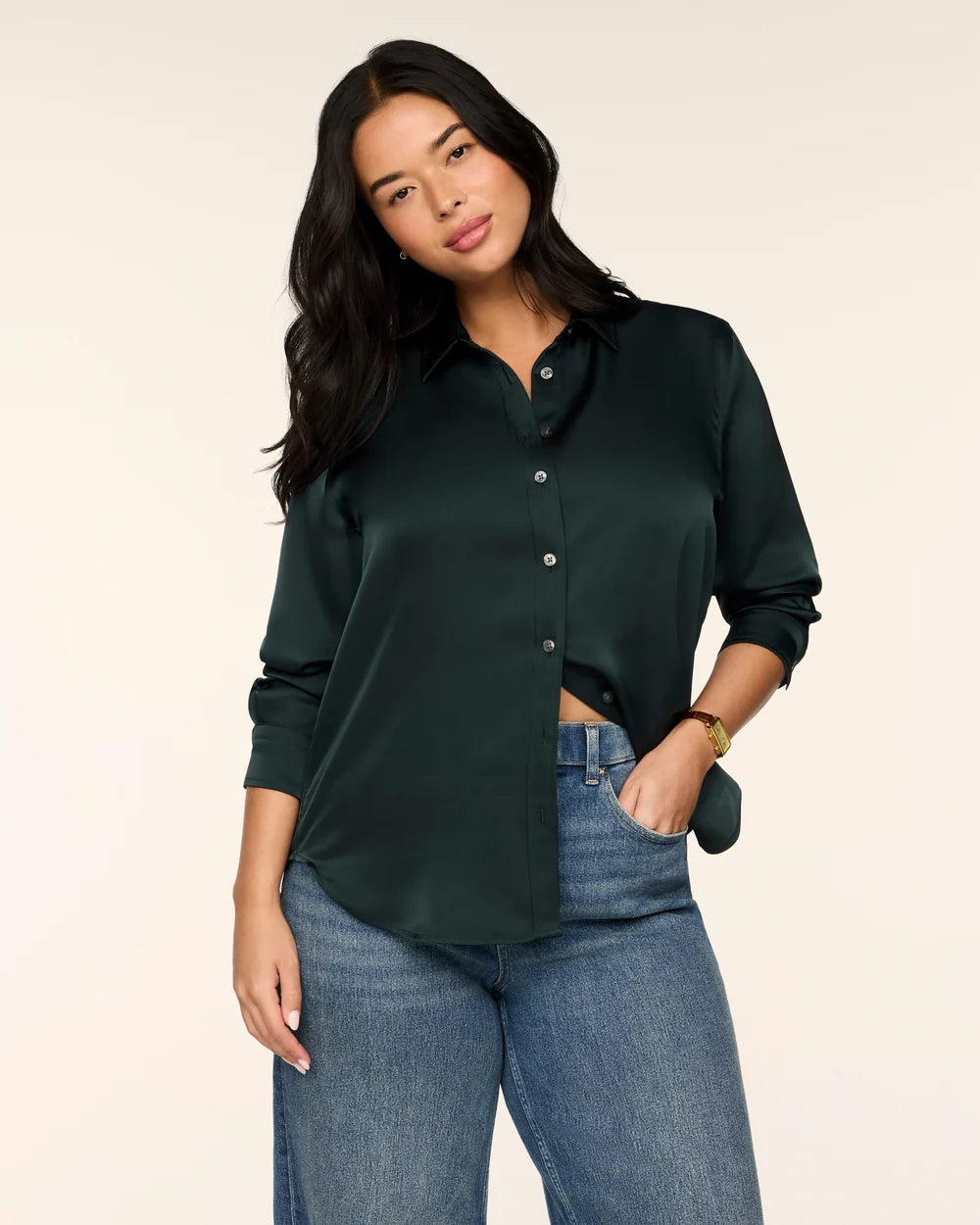 Spanx Silky Smooth Button Down Spanx