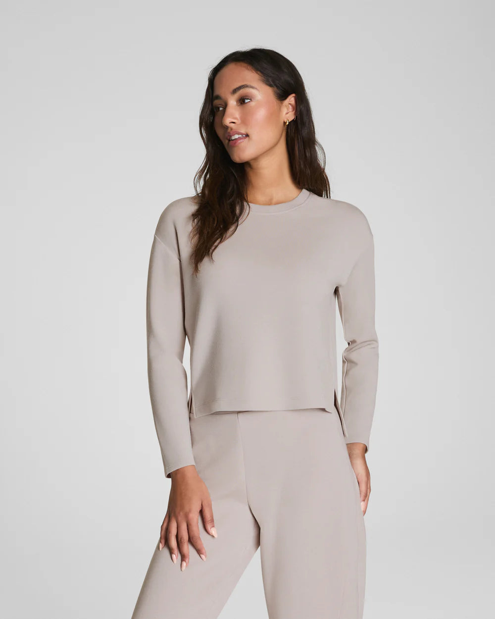 Spanx AirEssentials® Relaxed Long Sleeve Top Spanx