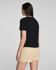 Lightweight Cotton Crewneck Tee | Spanx Spanx