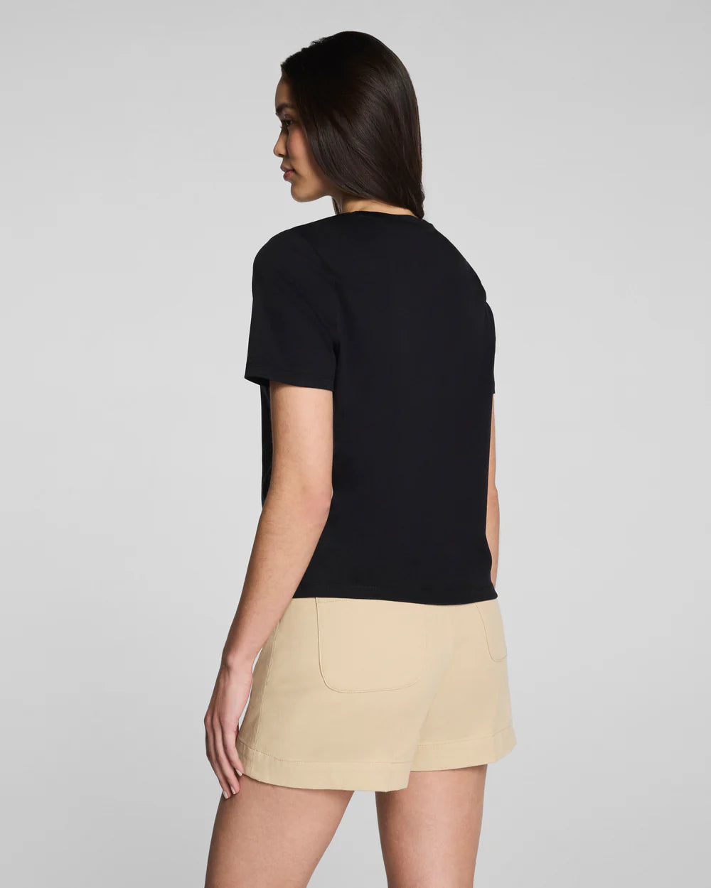 Lightweight Cotton Crewneck Tee | Spanx Spanx
