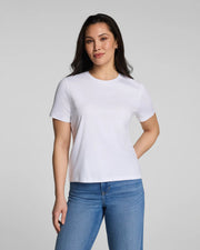 Lightweight Cotton Crewneck Tee | Spanx Spanx