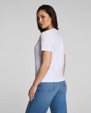 Lightweight Cotton Crewneck Tee | Spanx Spanx