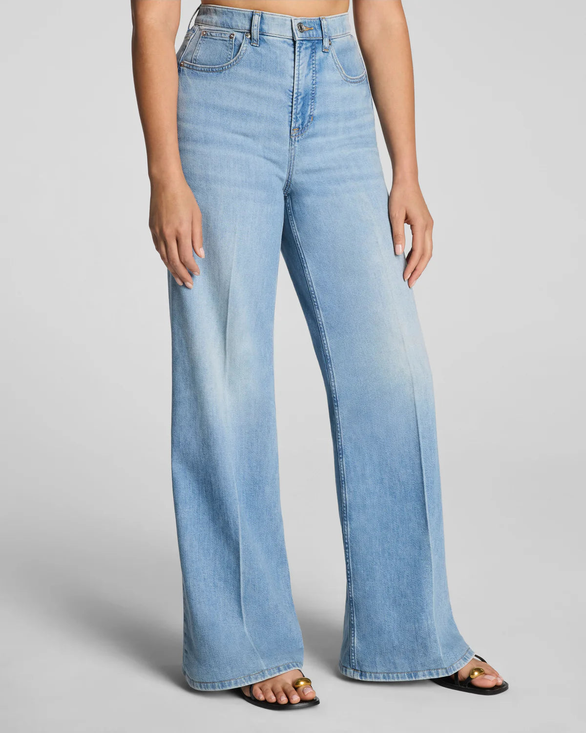 SPANXsupersmooth™ Authentic 360 Lightweight Super Wide Leg Jeans Spanx