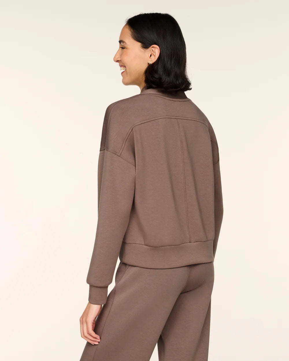Spanx AirEssentials® Shawl Collar Half Zip Spanx