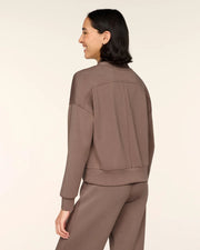 Spanx AirEssentials® Shawl Collar Half Zip Spanx