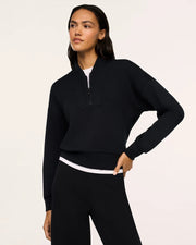 Spanx AirEssentials® Shawl Collar Half Zip Spanx